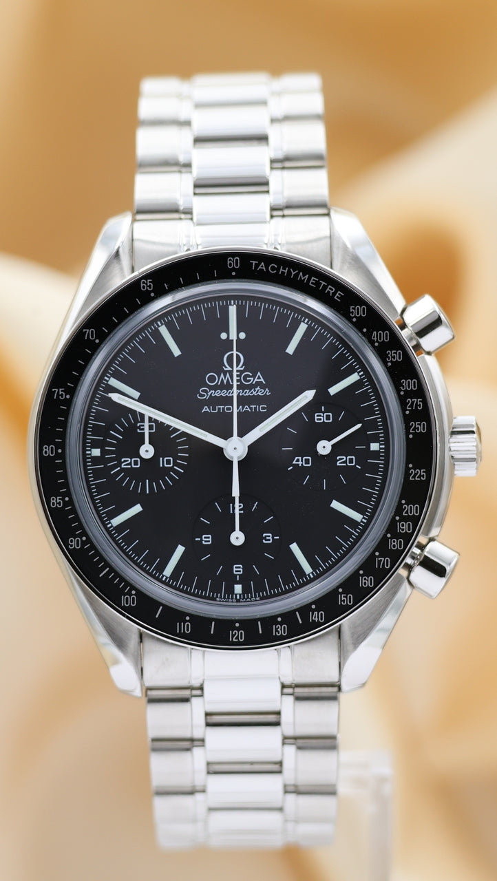 Omega Speedmaster Reduced 39mm Automatik Herrenuhr 35395000