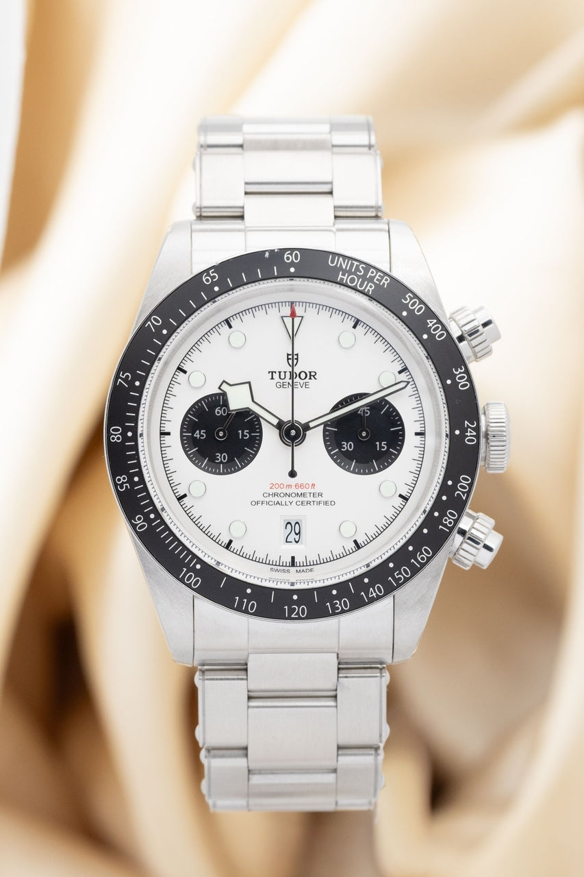 Tudor Black Bay Chrono 41mm Weiß Automatik  79360N - Thumbnail