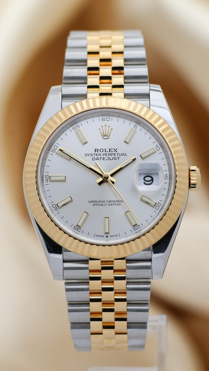 Rolex Datejust Stahl/Gold Herrenuhr 41mm Automatik 126333 - Main product image