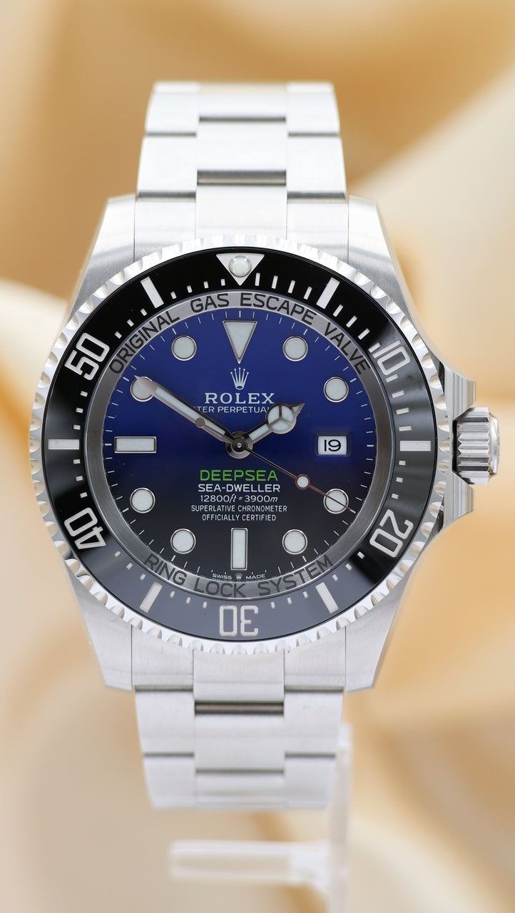 Rolex Sea-Dweller Deepsea 44mm Automatik Ungetragen  126660 Box + og. Papiere