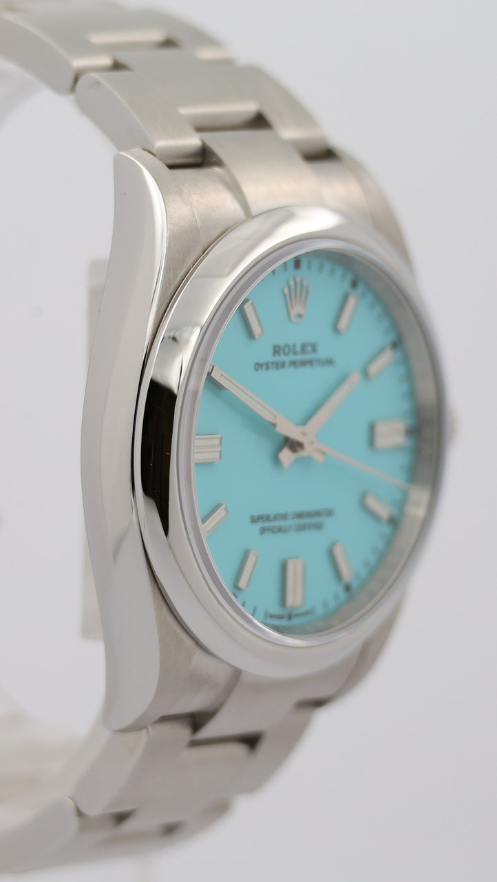 Rolex Oyster Perpetual "Tiffany" 36mm Automatik 126000 - Detail view 8