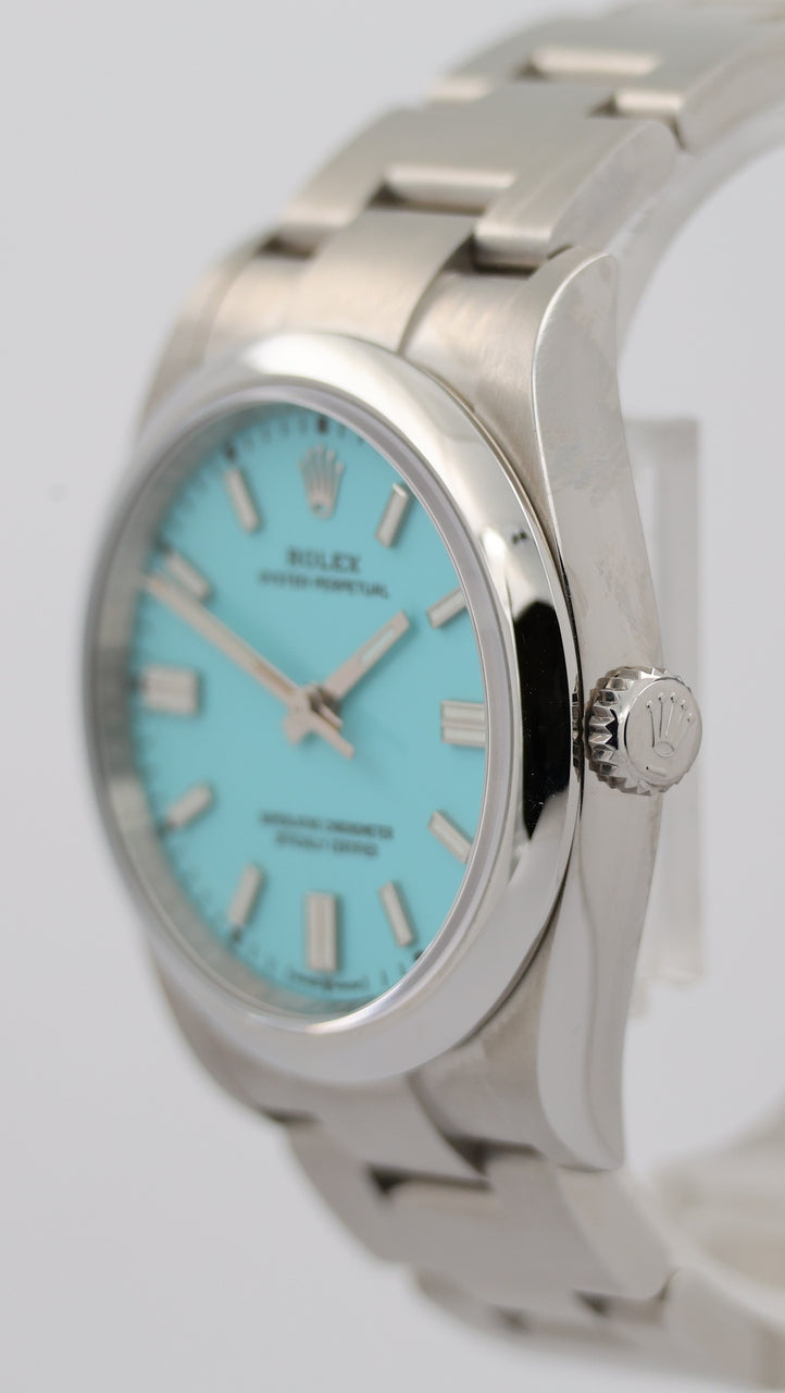 Rolex Oyster Perpetual "Tiffany" 36mm Automatik 126000 - Detail view 7
