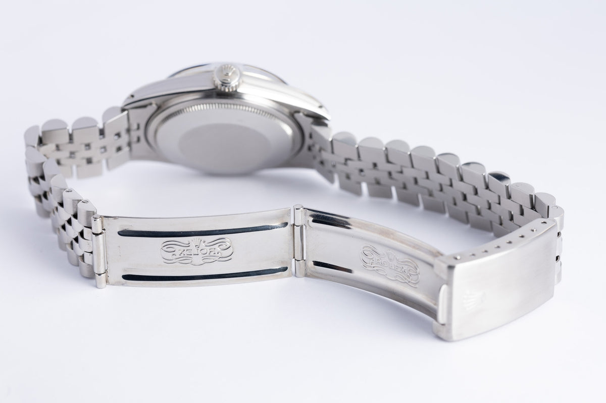 Rolex Datejust 36 Jubilee Automatik Schwarz 16014 - Detailansicht 8
