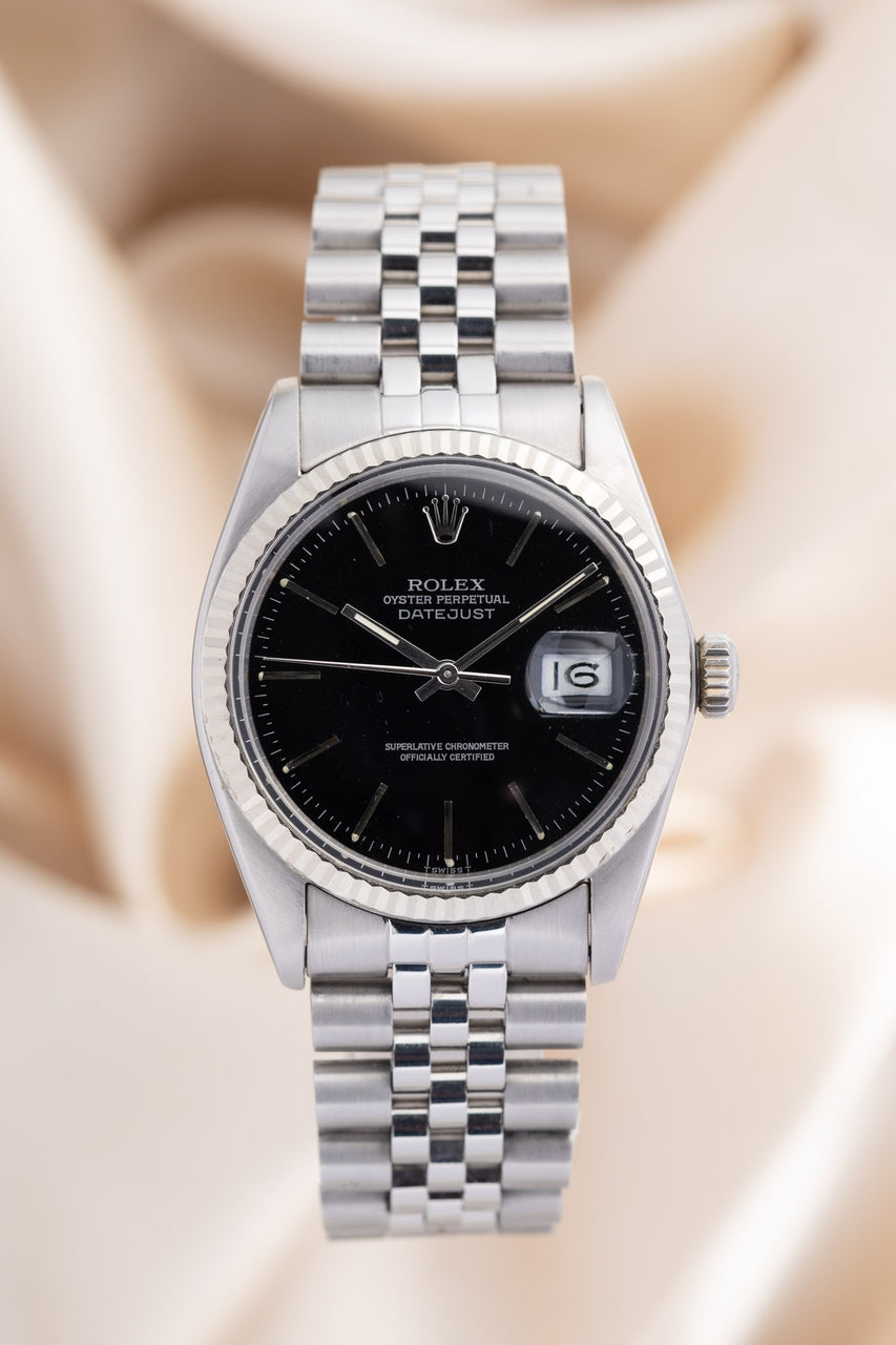 Rolex Datejust 36 Jubilee Automatik Schwarz 16014 - Thumbnail