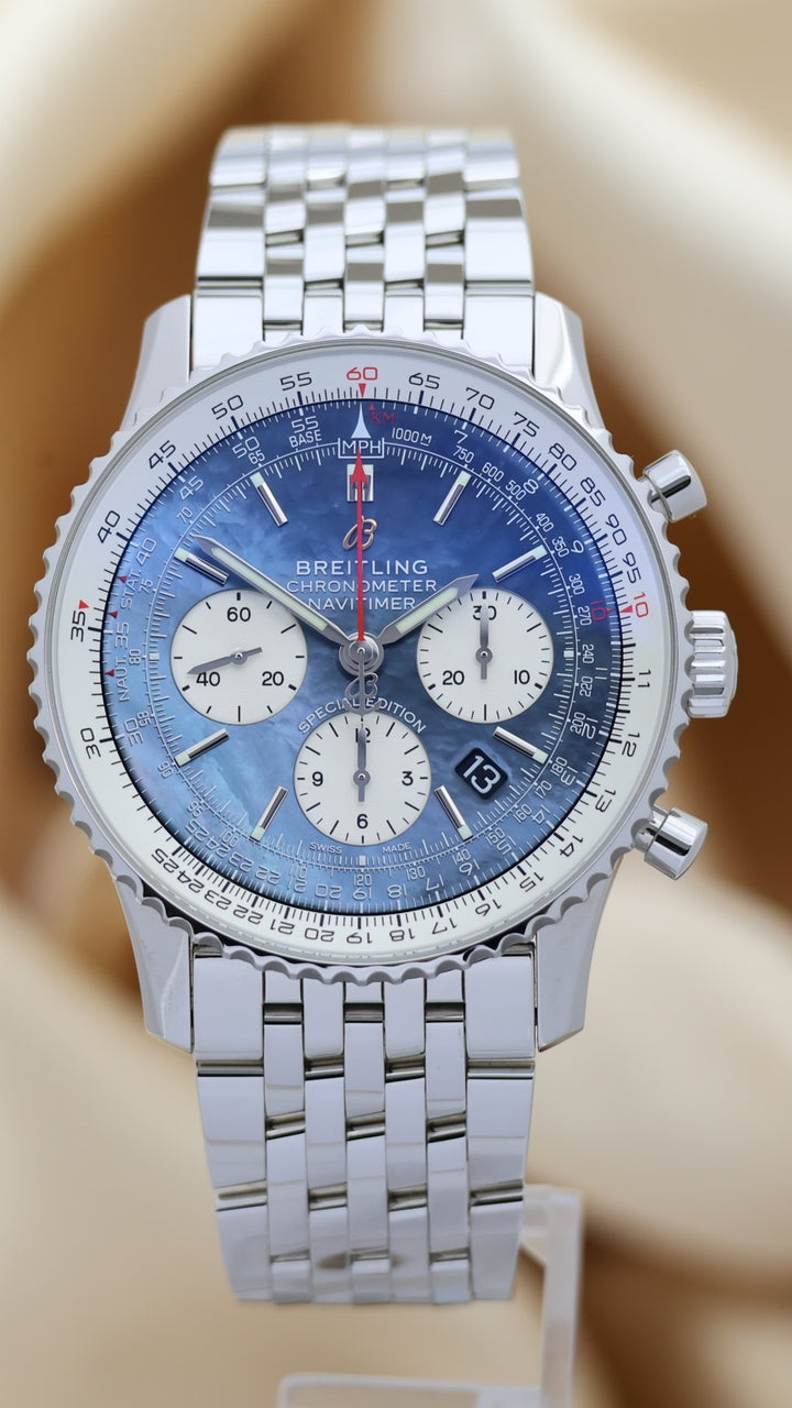 Breitling Navitimer B01 "Mother of Pearl" Dial 43mm AB0121 - Main product image