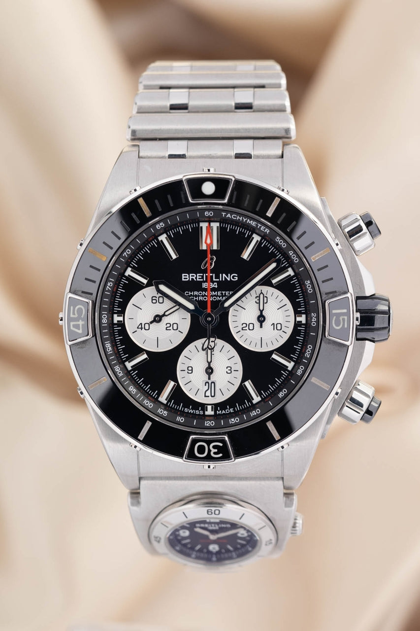 Breitling Chronomat 44mm Automatik Herrenuhr  AB0136 - Thumbnail