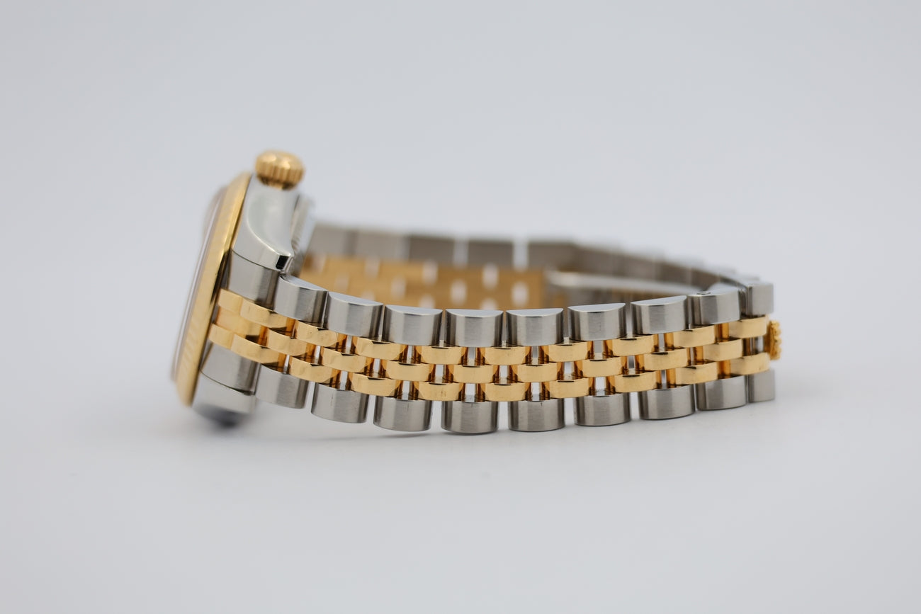 Rolex Lady-Datejust Jubilee Jubiläums-Blatt Diamant 26mm 179173G - Detailansicht 3