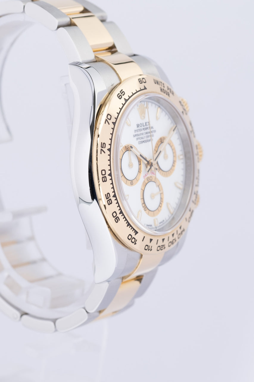 Rolex Daytona Stahl/Gold Automatik Weiß 126503 - Detailansicht 1