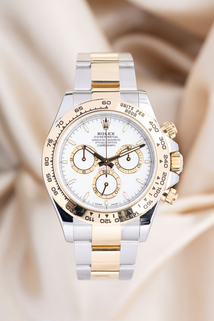 Rolex Daytona Stahl/Gold Automatik Weiß 126503 - Thumbnail