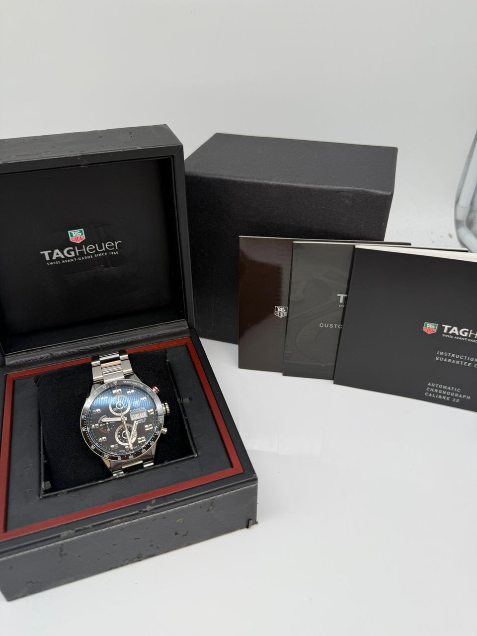 Tag Heuer Carrera Calibre 16 43mm Automatik  CV2A1R.BA0799 - Papiere und oder Lieferumfang