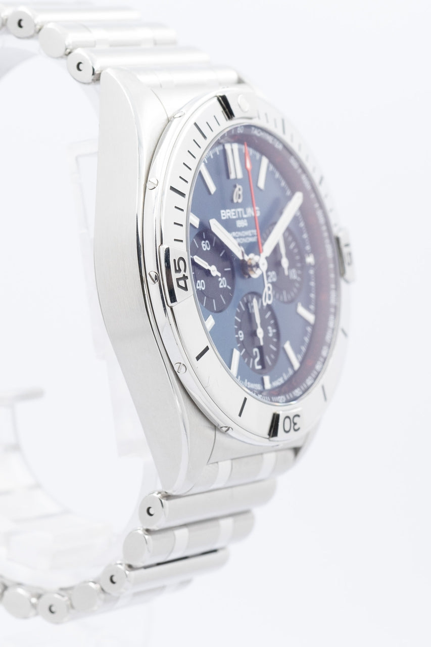 Breitling Chronomat B01 Automatik 42mm Blau AB0134 - Detailansicht 1