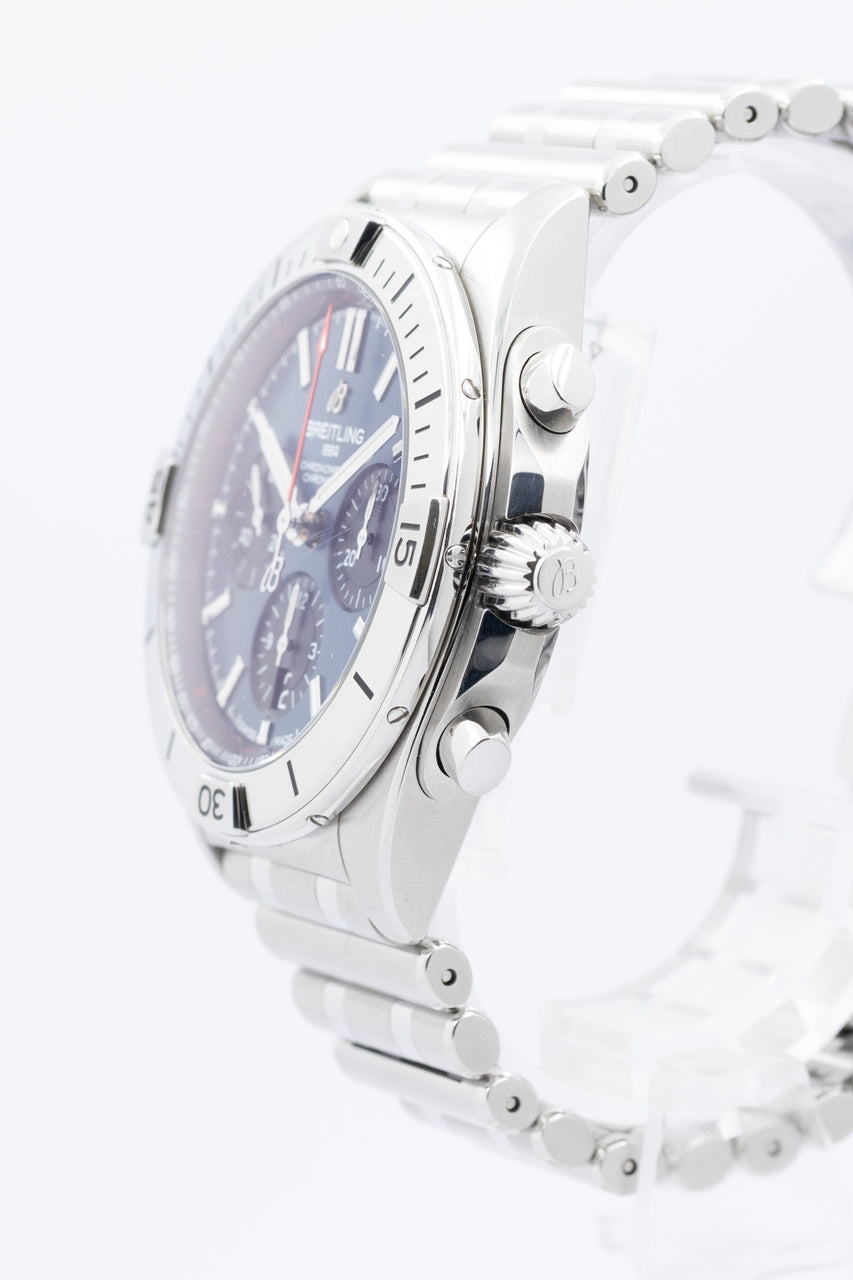 Breitling Chronomat B01 Automatik 42mm Blau AB0134 - Detailansicht 2