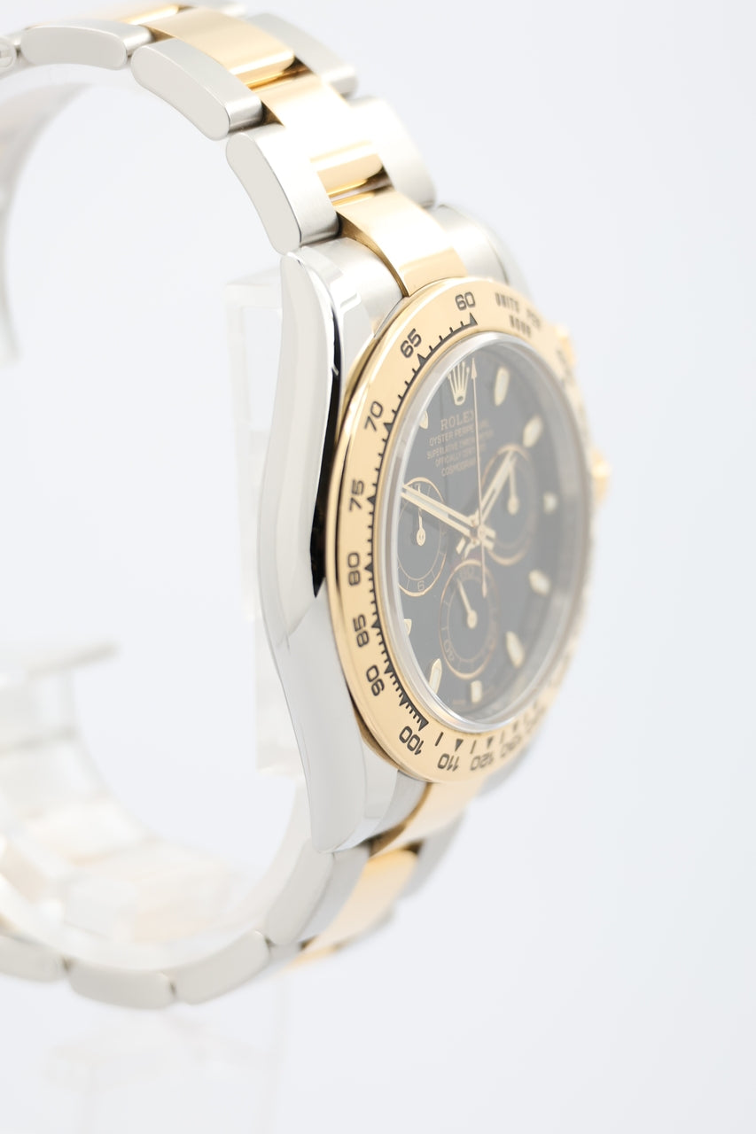 Rolex Daytona Stahl/Gold Automatik Schwarz 116503 - Detailansicht 2