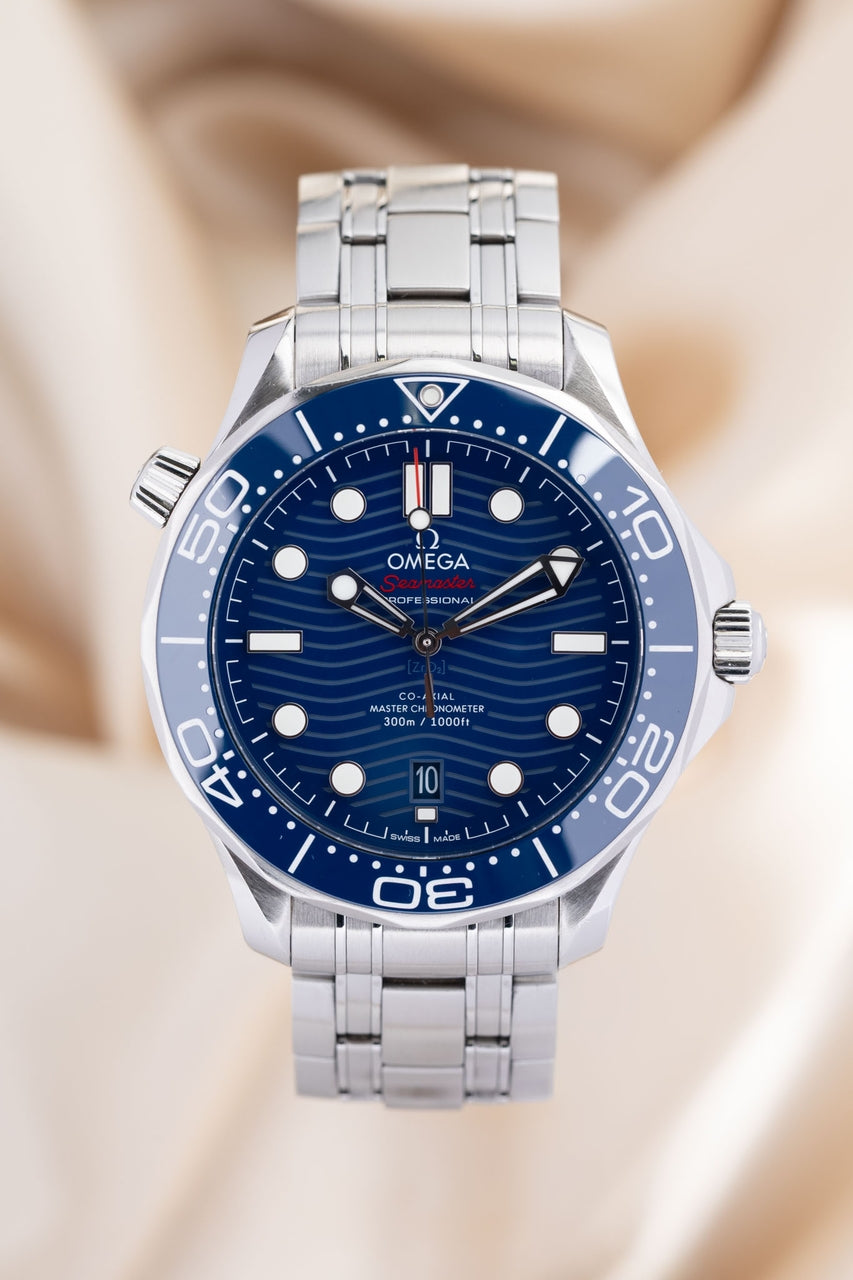 Omega Seamaster Diver 300M Automatik Blau 21030422003001 - Thumbnail