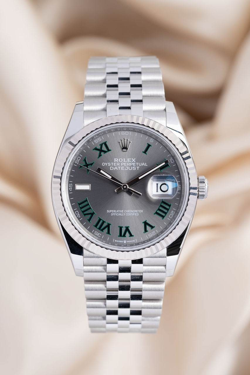 Rolex Datejust 36 Wimbledon Automatik 126234 - Thumbnail