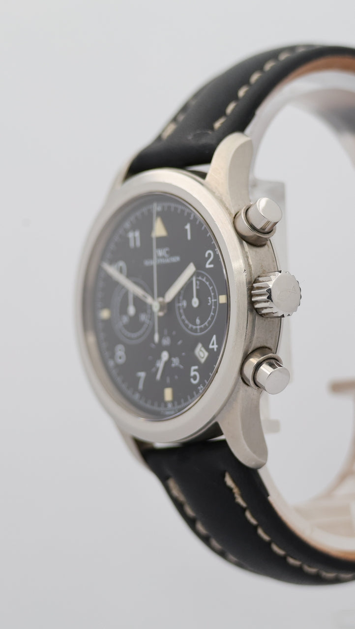 IWC Fliegeruhr Chronograph 36mm Quarz  3741 - Detailansicht 6