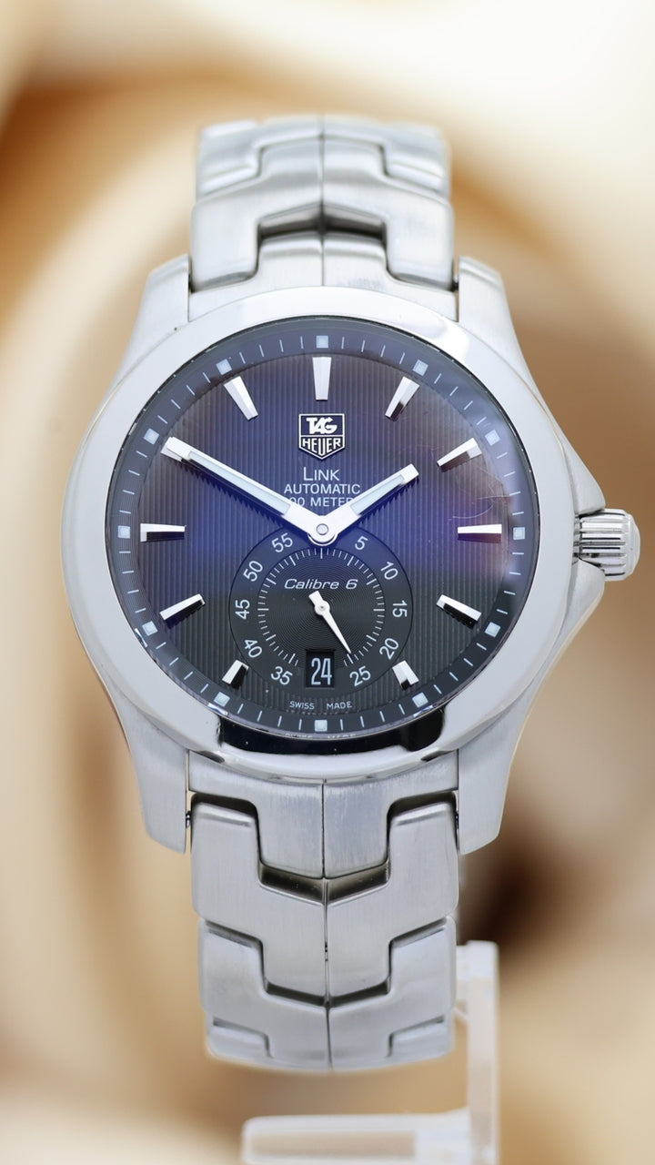 Tag Heuer Link Calibre 6 39mm Automatik WJF211A - Thumbnail