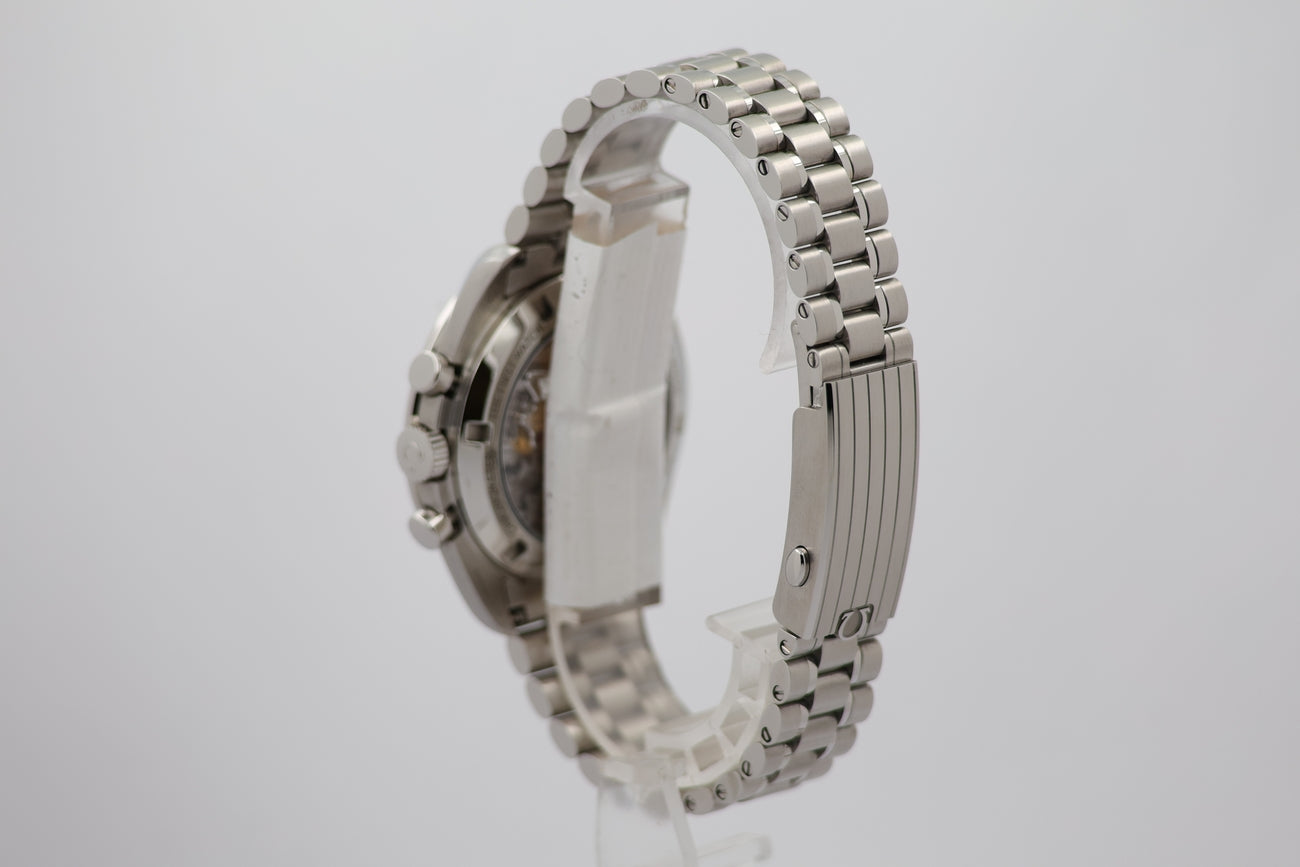 Omega Speedmaster Professional Moonwatch White mit Push-Schließe 31030425004001 - Detailansicht 2