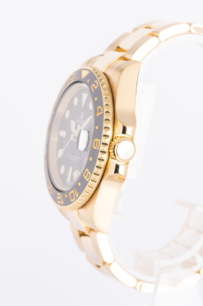 Rolex GMT Master II Gold Automatik 116718LN - Detailansicht 2