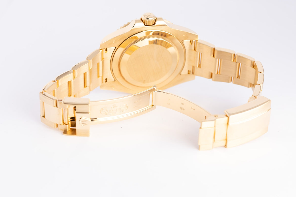 Rolex GMT Master II Gold Automatik 116718LN - Detailansicht 8