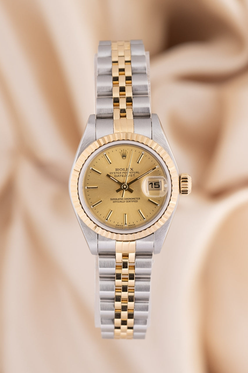Rolex Datejust Lady 26 Automatik Stahl/Gold 79173 - Thumbnail
