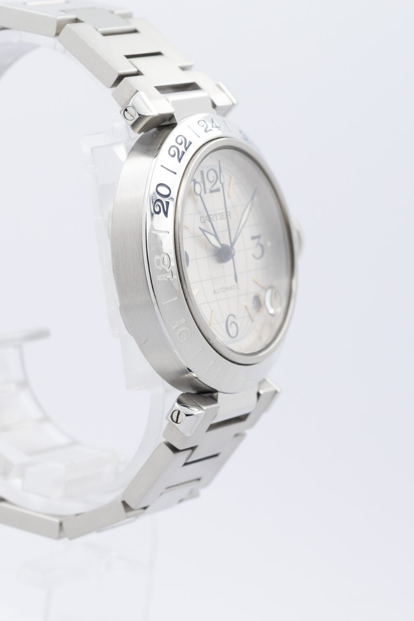 Cartier  Pasha C Meridian GMT Automatik  W31029M7 - Detailansicht 2