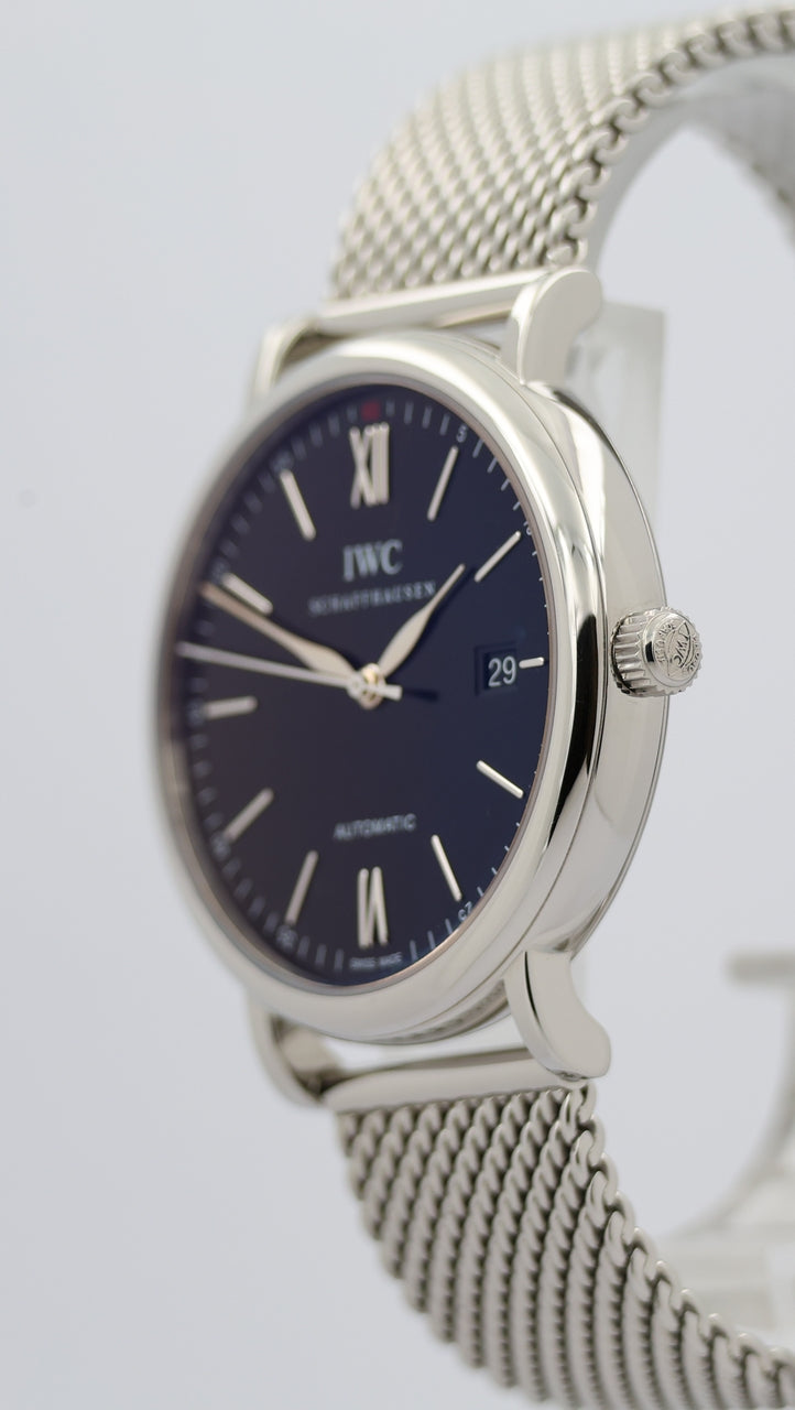 IWC Portofino Automatik Herrenuhr 40mm IW356506 - Detail view 7