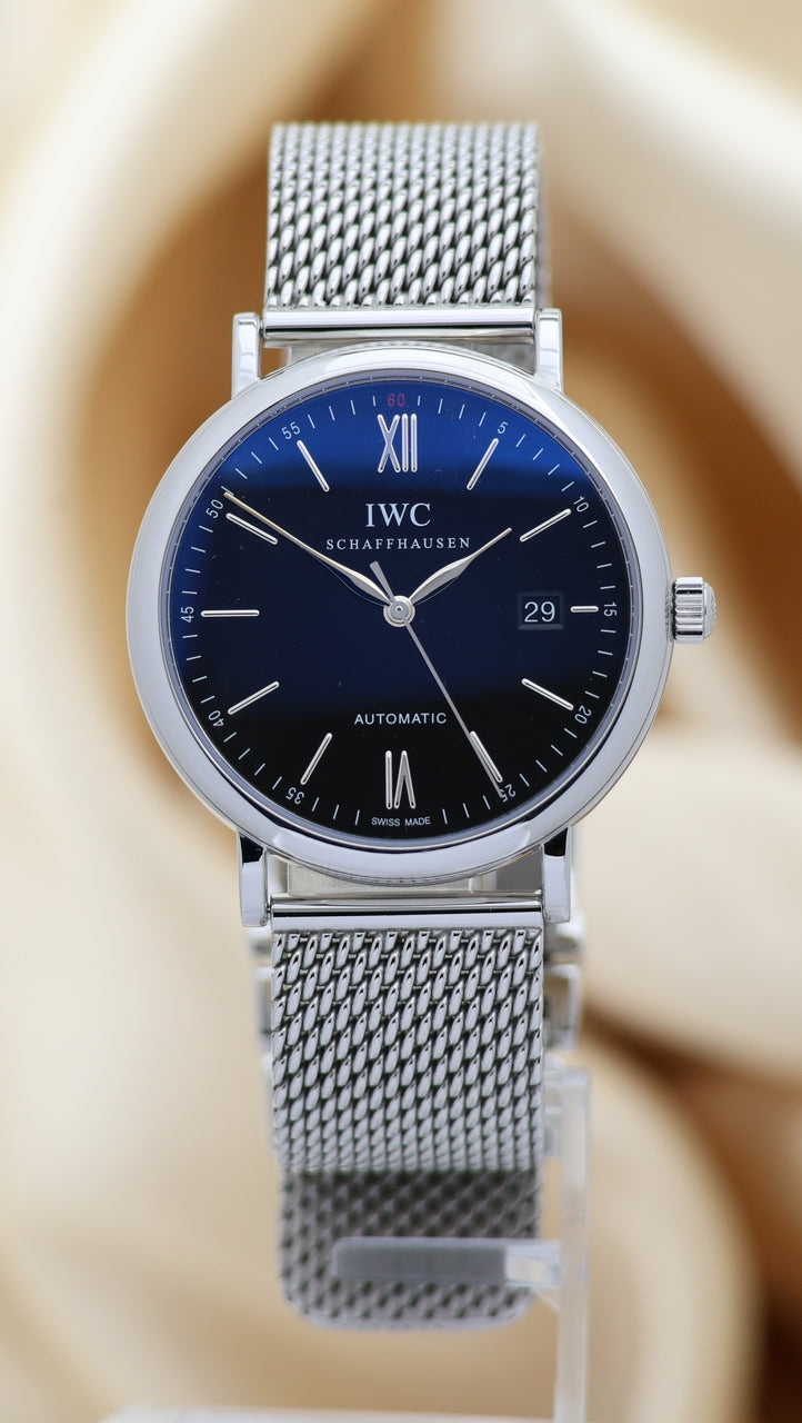 IWC Portofino Automatik Herrenuhr 40mm IW356506 - Main product image