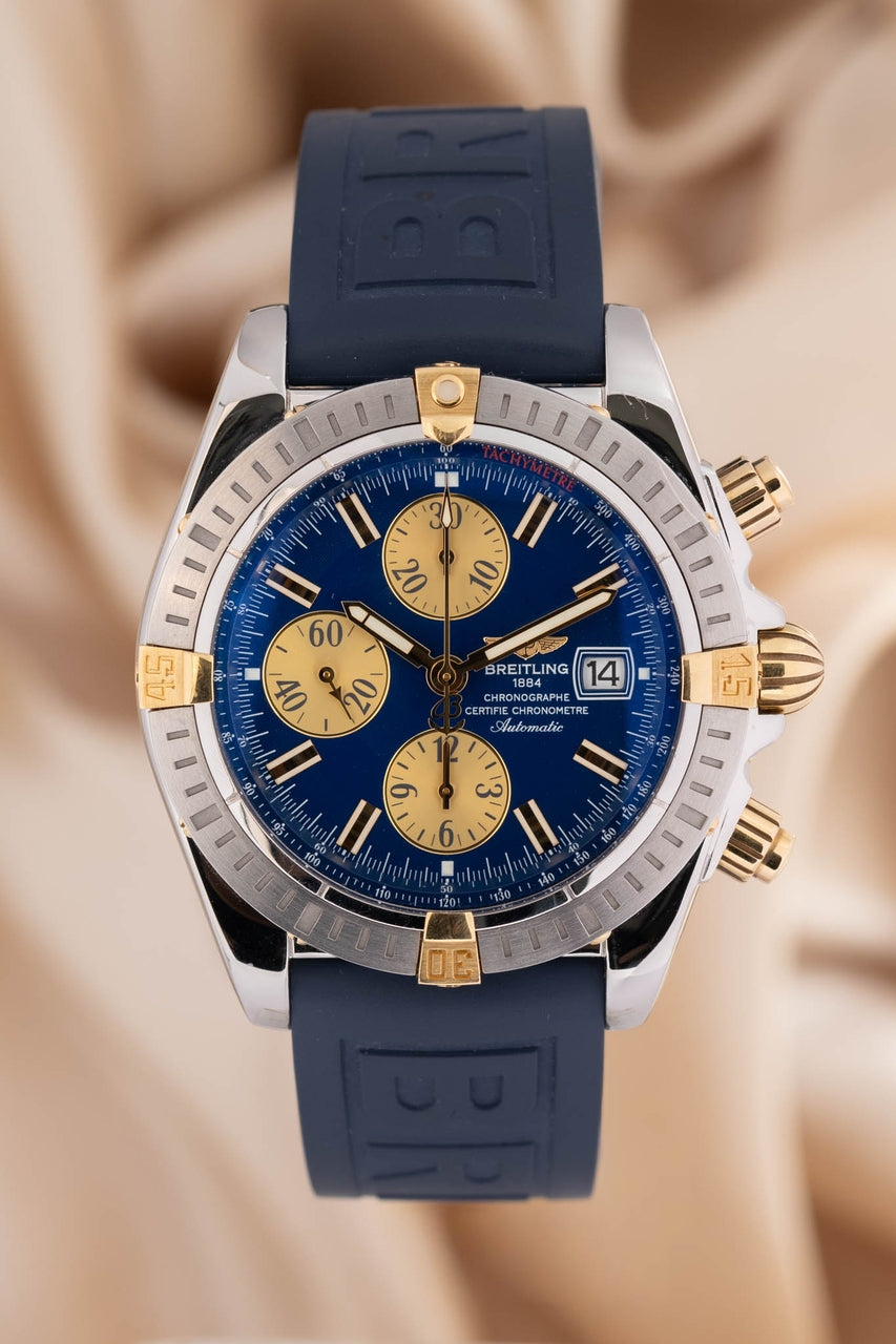 Breitling Chronomat Evolution 44mm Automatik Blau B13356 - Thumbnail