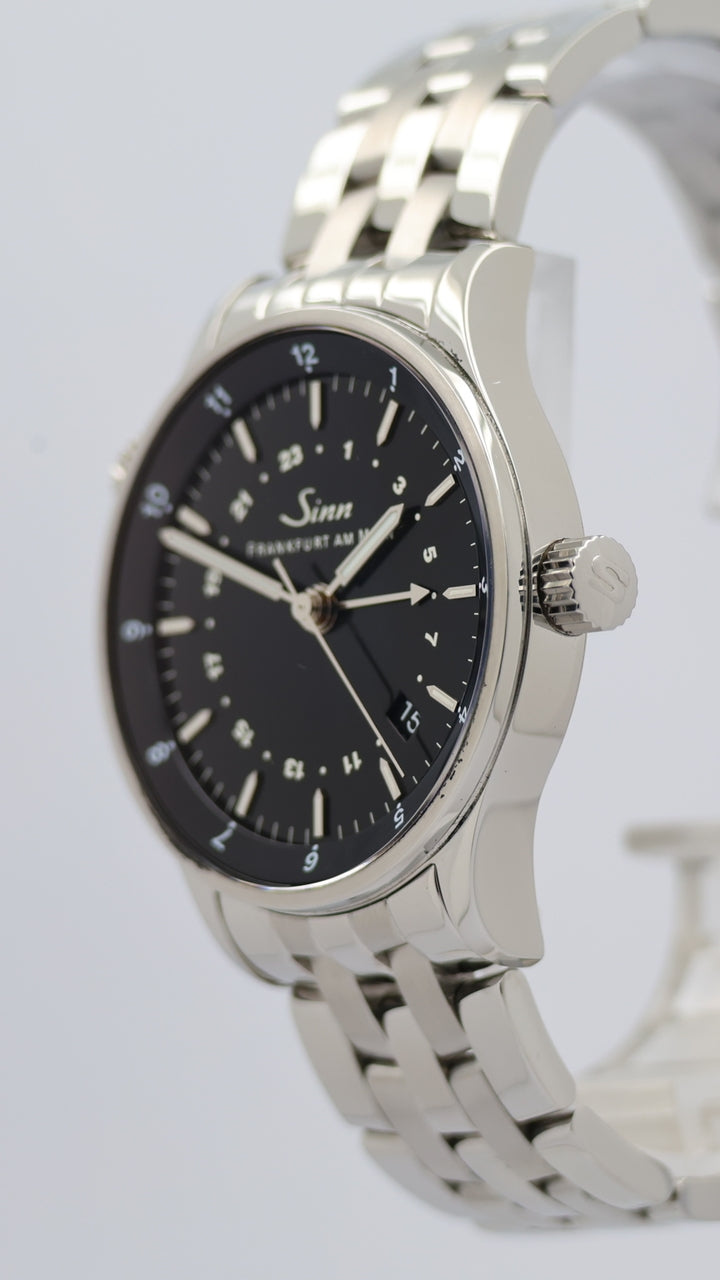 Sinn Frankfurter Weltzeituhr 38,5mm Automatik 6060 - Detailansicht 8