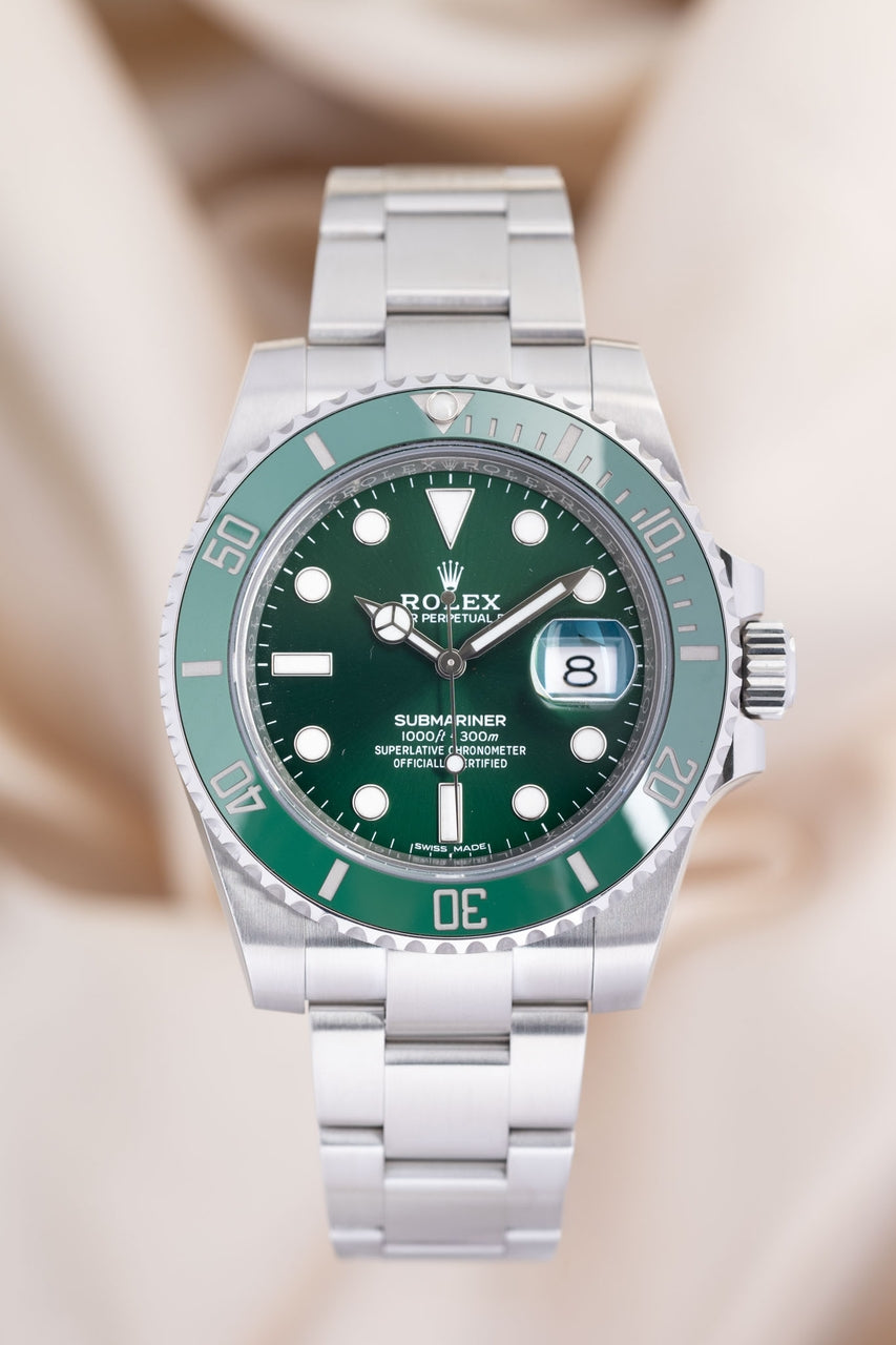 Rolex Submariner Date "Hulk" Automatik Herrenuhr 116610LV - Thumbnail