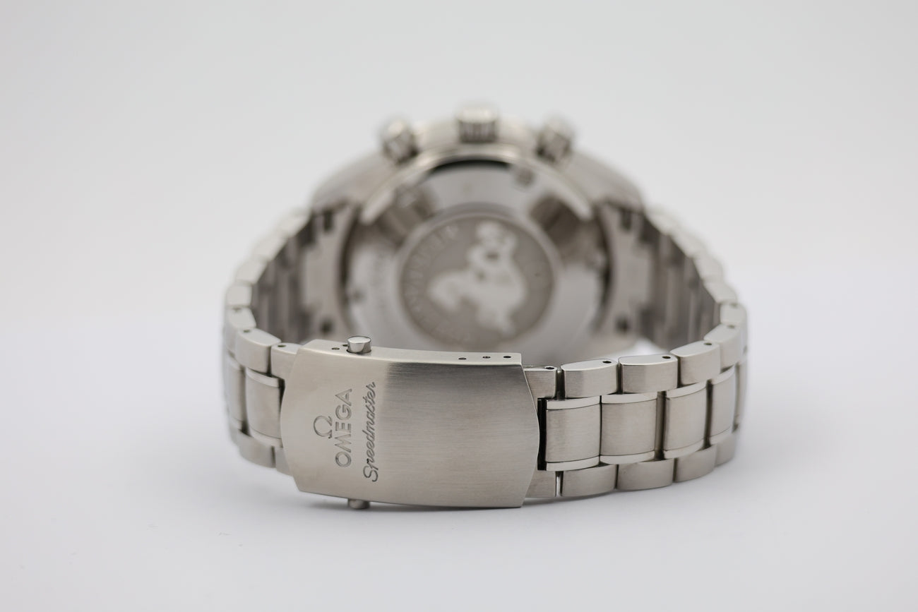 Omega Speedmaster Date 40mm Automatik Herrenuhr 32105000 - Detailansicht 5