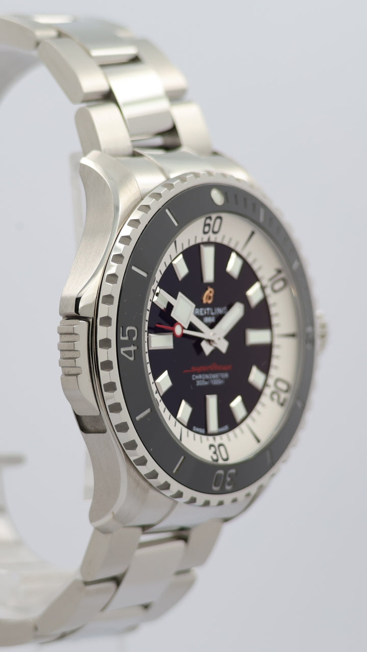 Breitling Superocean Automatik 46mm Schwarz A17378 - Detailansicht 8