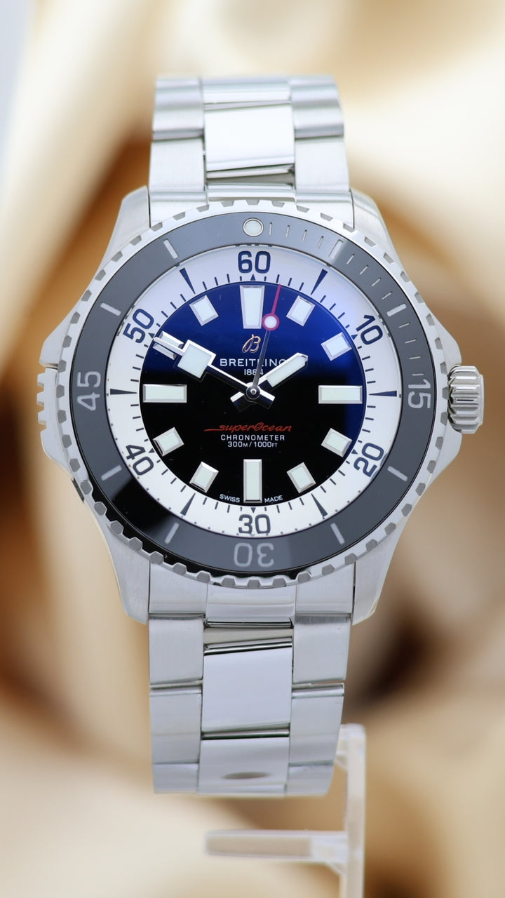Breitling Superocean Automatik 46mm Schwarz A17378 - Thumbnail