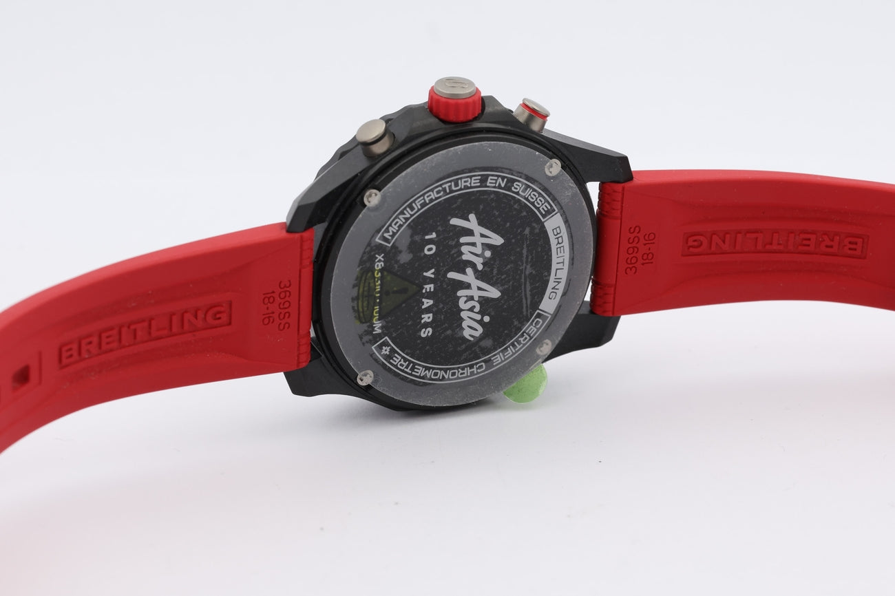 Breitling Endurance Pro 38mm Quarz "Air Asia" X83310 - Detailansicht 9