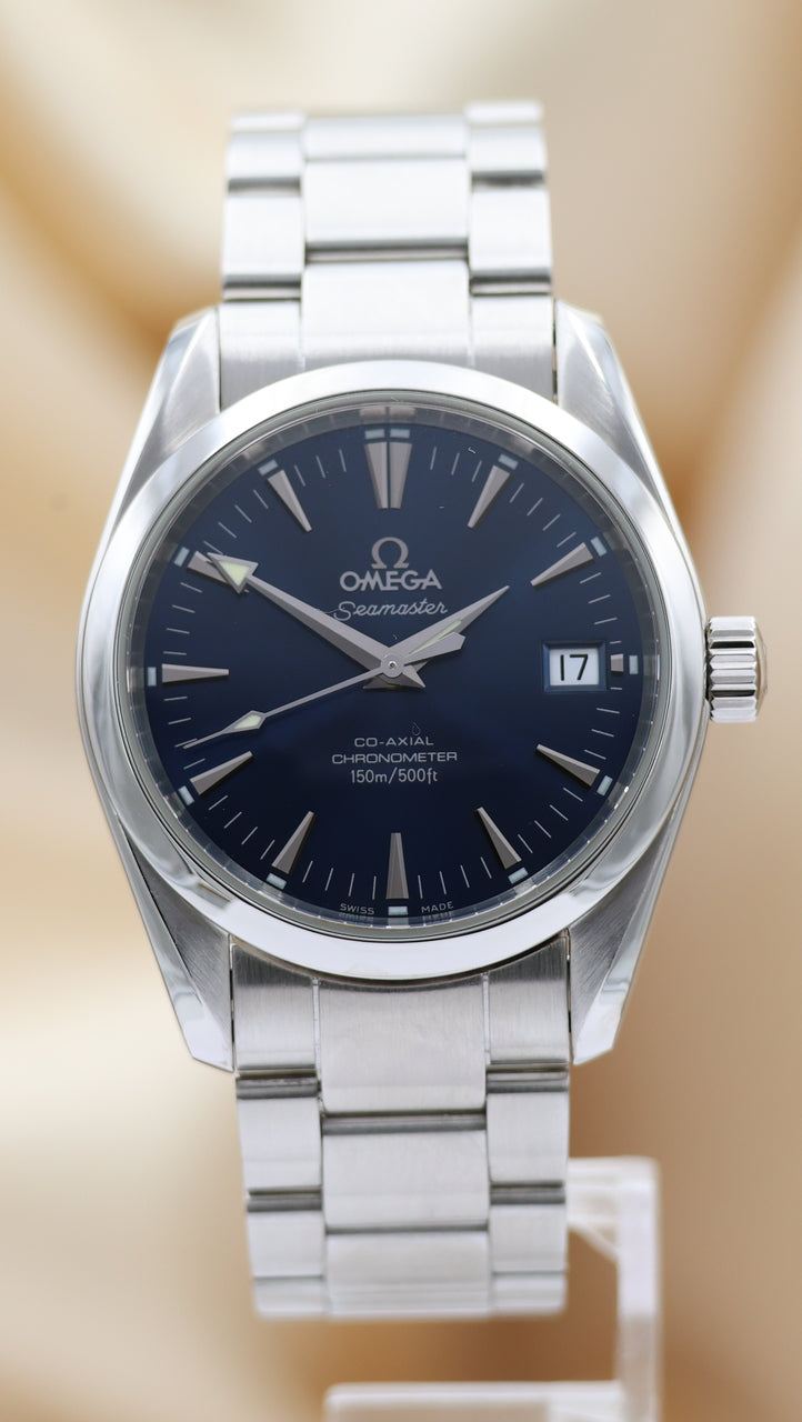 Omega  Seamaster Aqua Terra 36mm Automatik 25048000 Box + og. Papiere