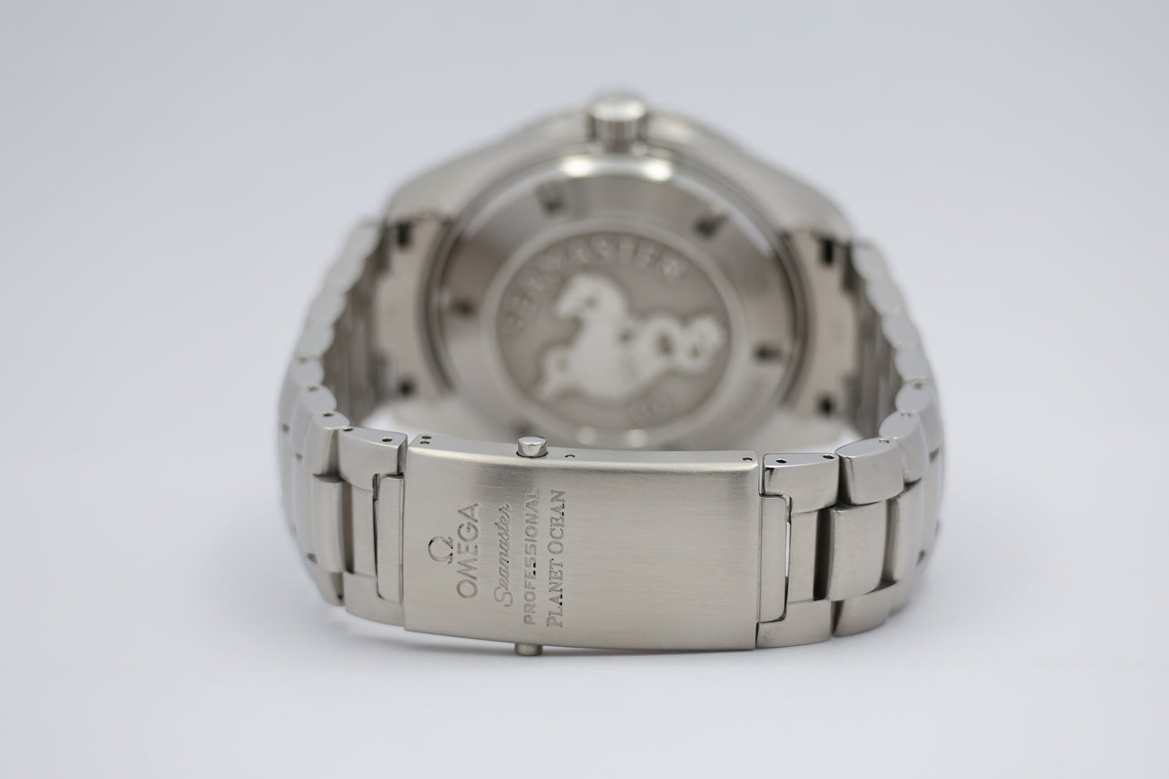 Omega Seamaster Planet Ocean 45,5mm Automatik	 22085000 Box + og. Papiere