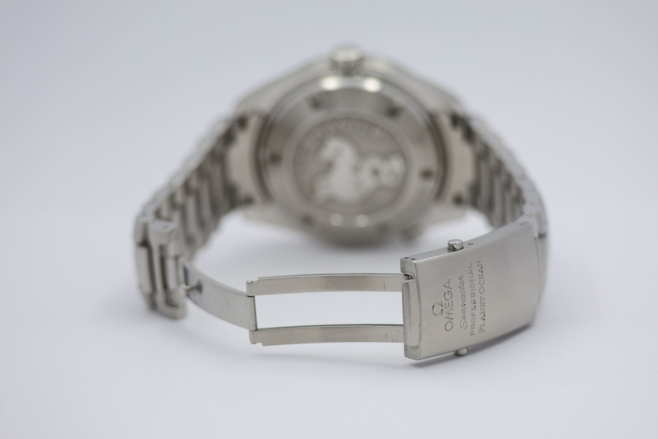 Omega Seamaster Planet Ocean 45,5mm Automatik	 22085000 Box + og. Papiere