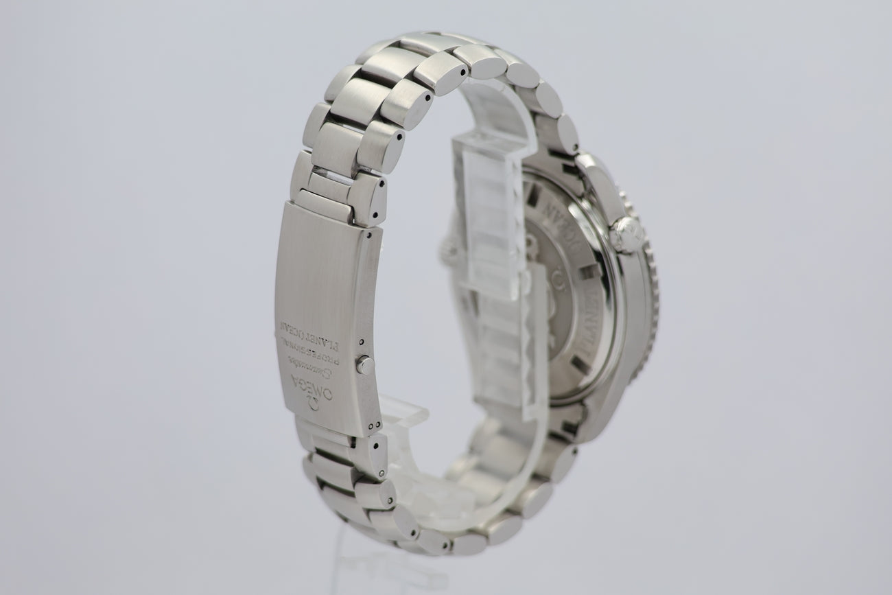 Omega Seamaster Planet Ocean 45,5mm Automatik	 22085000 Box + og. Papiere