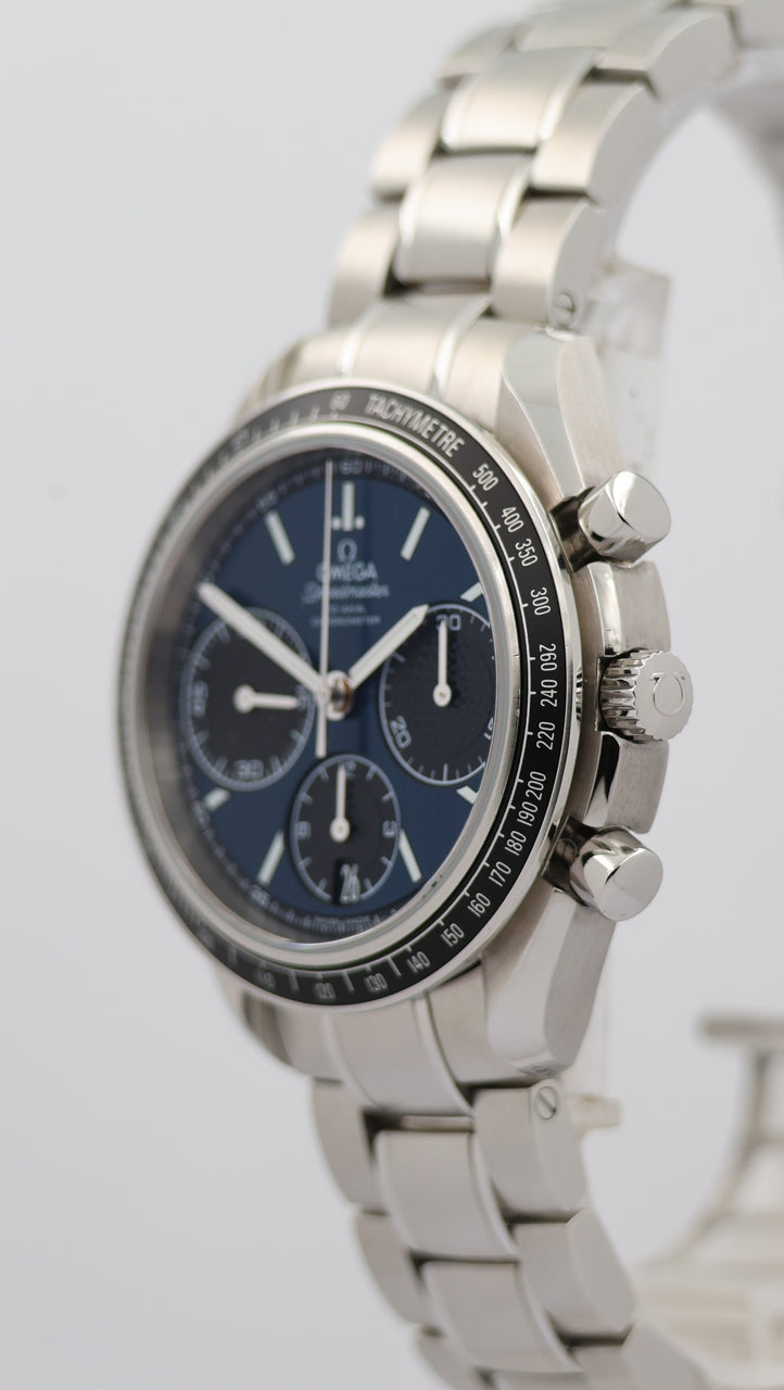 Omega Speedmaster Racing Automatik Herrenuhr Blau 32630405003001 - Detailansicht 7