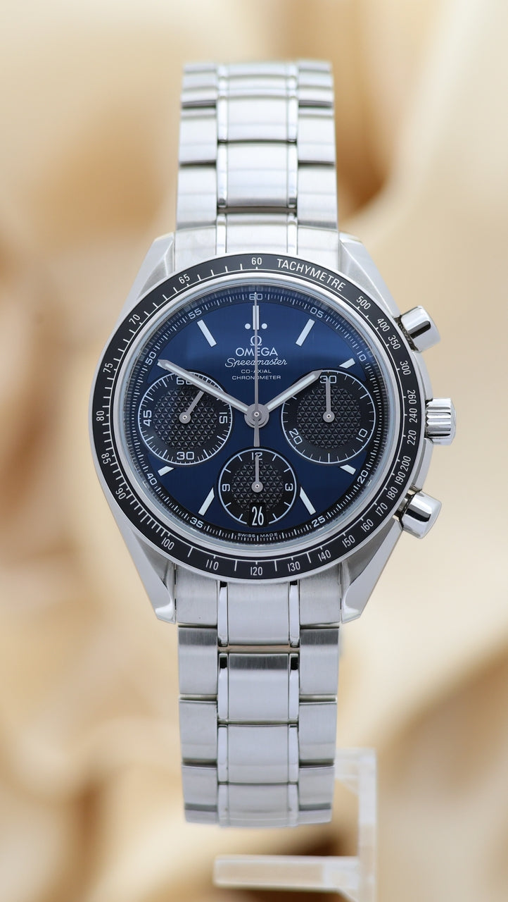 Omega Speedmaster Racing Automatik Herrenuhr Blau 32630405003001 - Thumbnail