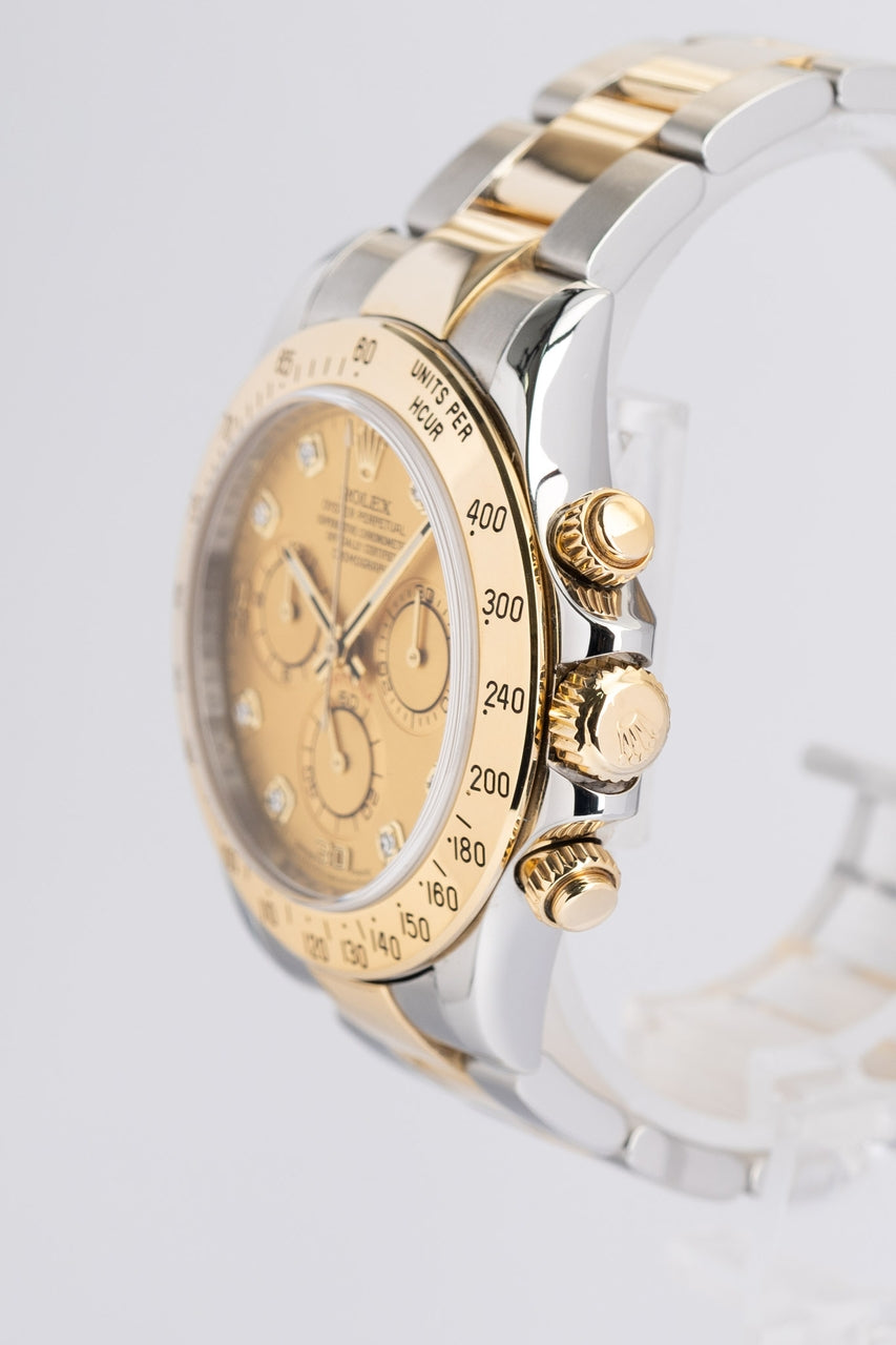 Rolex Daytona Gold/Stahl 40mm Automatik 116523 - Detailansicht 2