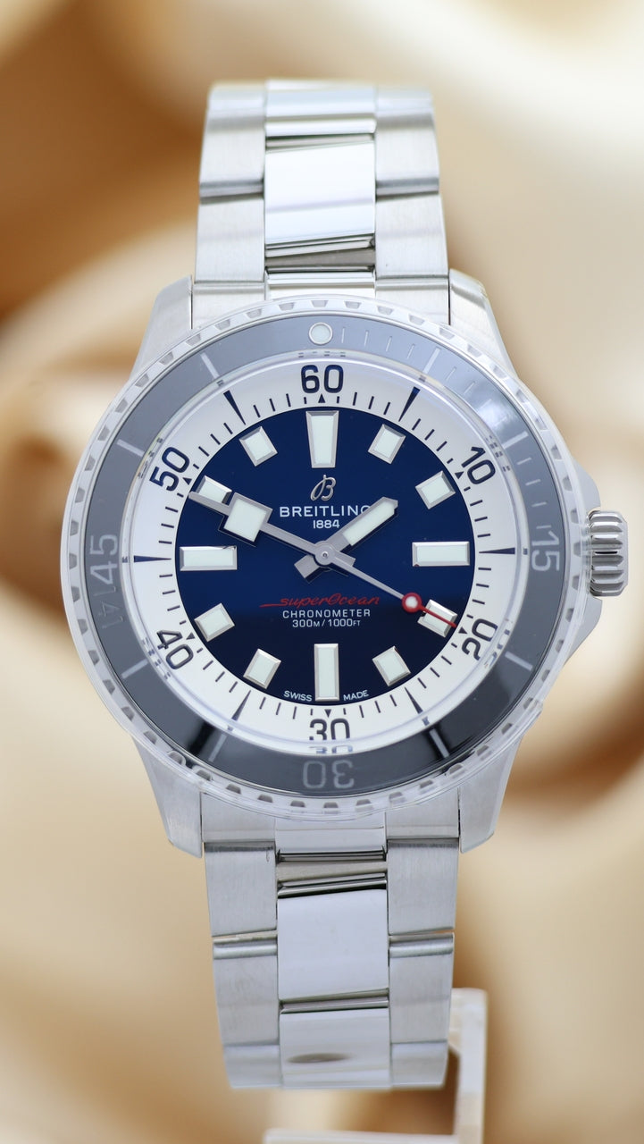 Breitling Superocean 44 Automatik Herrenuhr  A17376 - Thumbnail