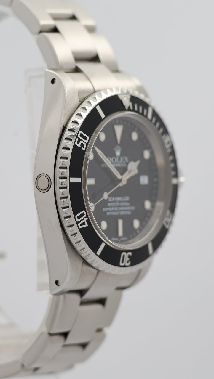Rolex Sea-Dweller 4000 Automatik Herrenuhr Stahl 40mm 16600 - Detailansicht 8