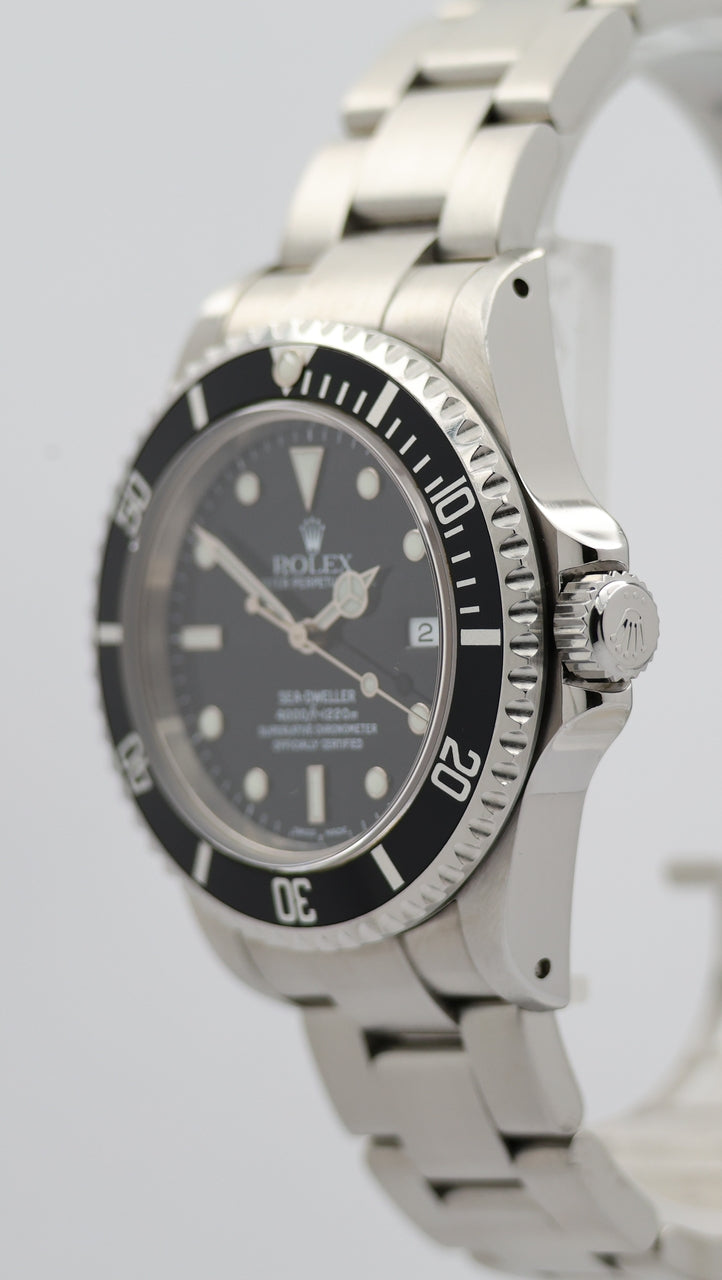 Rolex Sea-Dweller 4000 Automatik Herrenuhr Stahl 40mm 16600 - Detailansicht 7