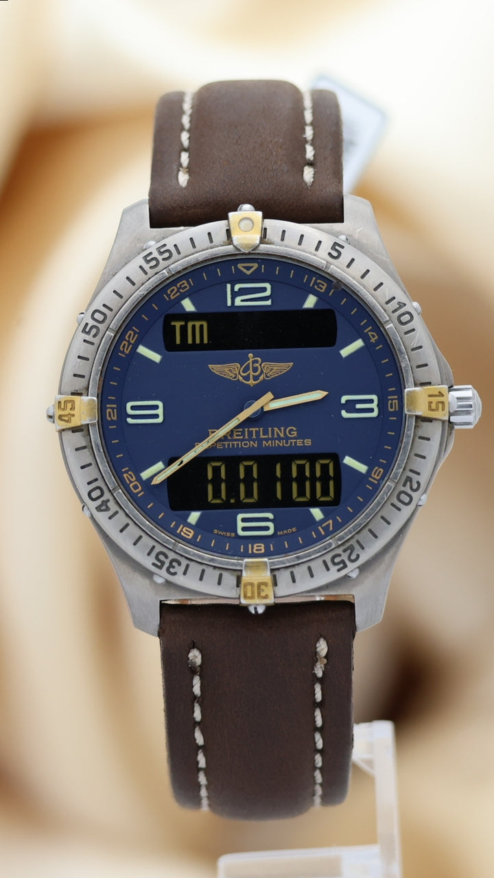 Breitling Aerospace Repetition Minute Titan 42mm Quarz F65062 - Thumbnail