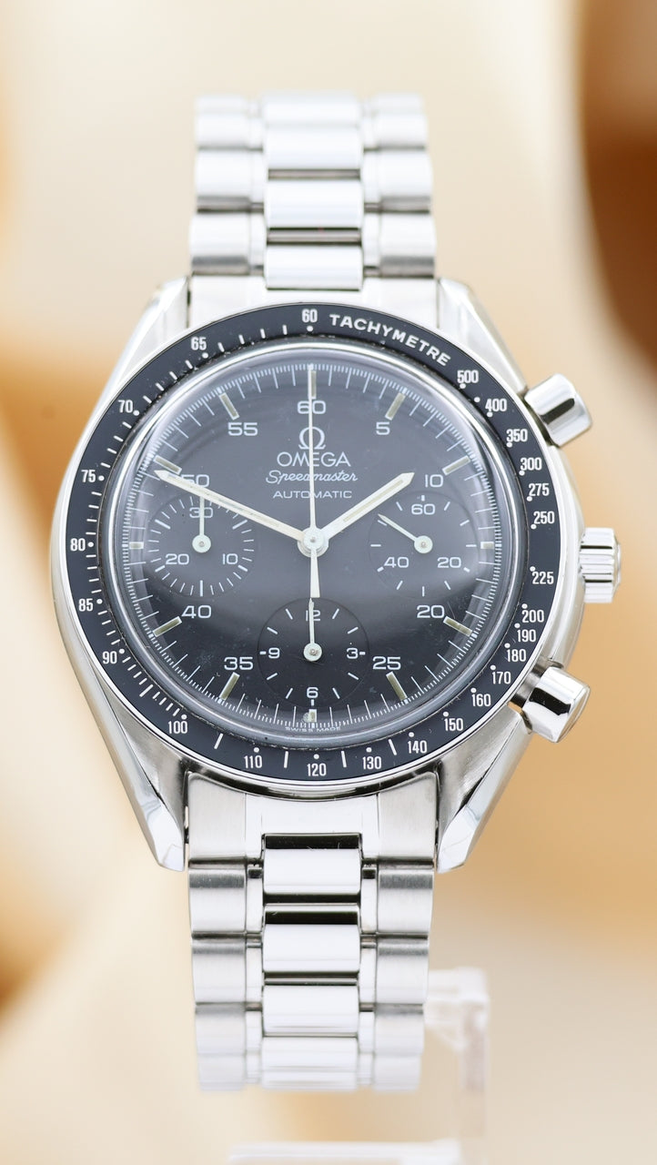 Omega Speedmaster Reduced Automatik Herrenuhr Stahl 39mm  35105000 - Thumbnail