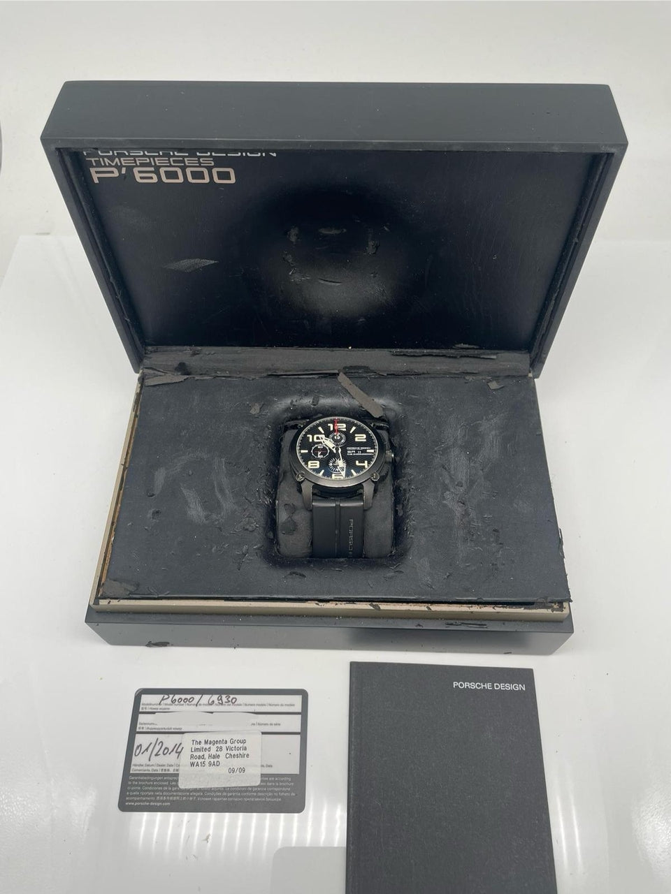 Porsche Design Indicator The Chronograph 47mm Automatik 6930 - Papiere und oder Lieferumfang