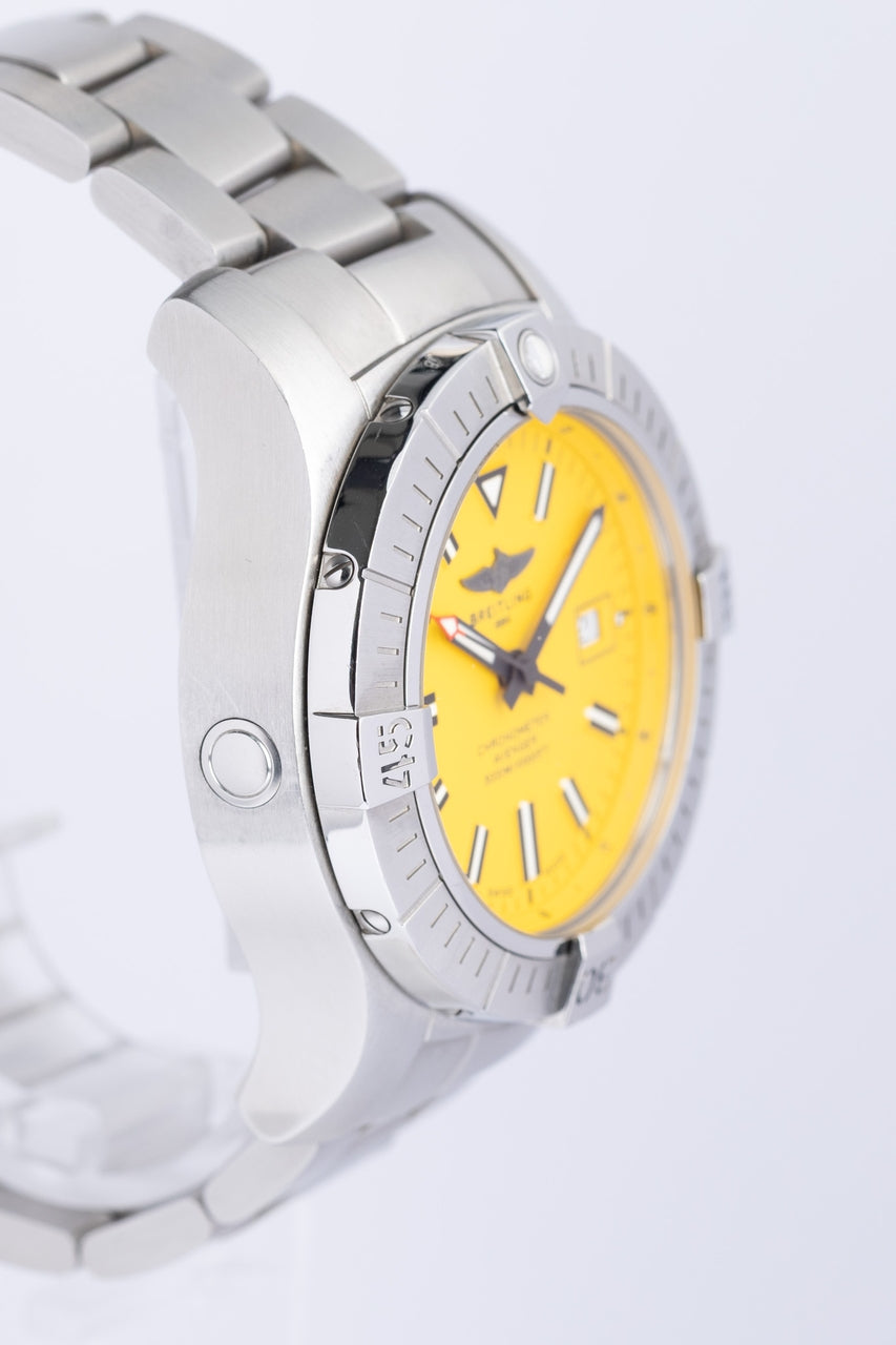 Breitling Avenger Seawolf 45mm Automatik Herrenuhr Gelb A17319 - Detailansicht 1