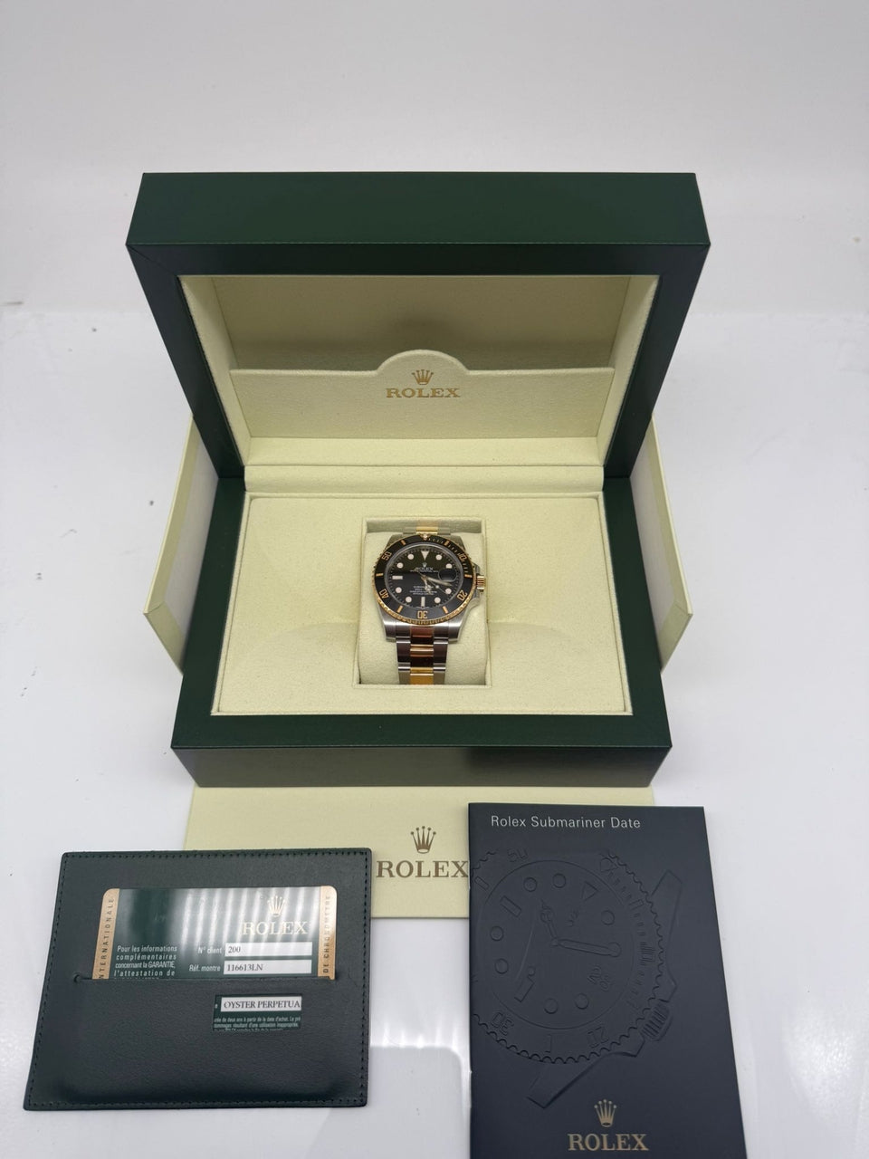 Rolex Submariner Date Stahl/Gold Automatik 116613LN - Papers and documentation